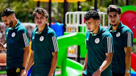 بالصور.. جولة خفيفة للاعبي “الخضر” قبل مواجهة السودان