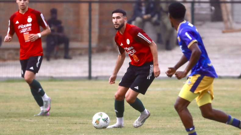 أشبال بوقرة يستأنفون تحضيراتهم بمباراة تطبيقية أمام نادي كامبالا سيتي
