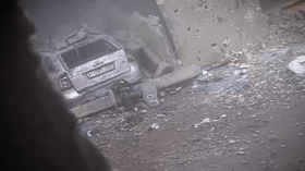 بالفيديو.. قوات الاحتلال تستهدف طفلة بصاروخ أثناء تعبئتها المياه