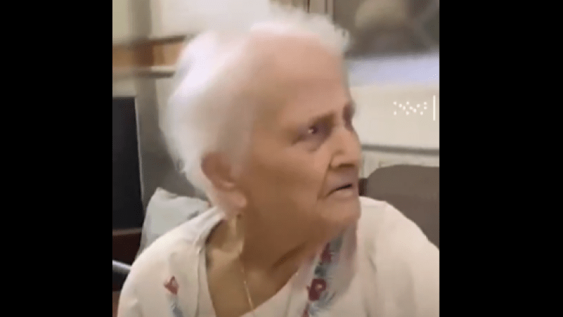 بالفيديو: مسنة لبنانية تتضامن مع غزة بطريقتها الخاصة