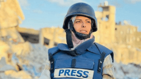 صحفية فلسطينية تستشعر قرب أجلها بتصوير هذا الفيديو!