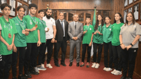 بعد التألق في البطولة الإفريقية.. الوزير صادي يستقبل المنتخب الوطني للتايكواندو