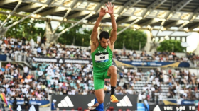 ملتقى بانسكا بستريكا لألعاب القوى.. تريكي يفوز بمسابقة القفز الثلاثي