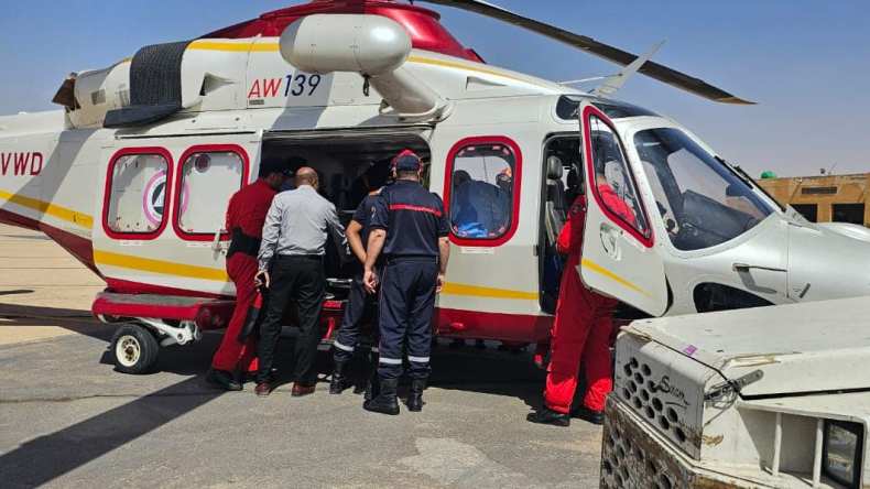 إجلاء جوي لطفلين تعرضا لحروق بورقلة