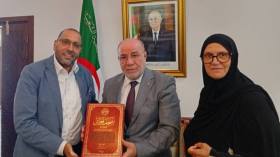 بلمهدي يستقبل الأمين العام للمجلس السويدي للإفتاء