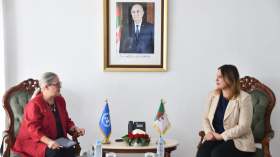 جيلالي تبحث توطيد الشراكة بين قطاع البيئة وهيئات الأمم المتحدة