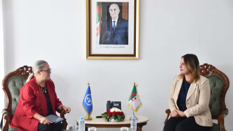 جيلالي تبحث توطيد الشراكة بين قطاع البيئة وهيئات الأمم المتحدة