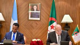 عطاف يستقبل نظيره الصومالي