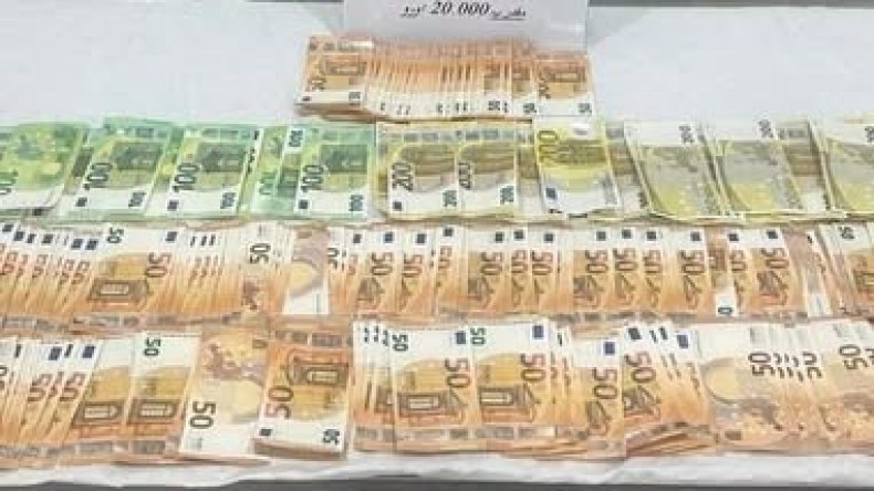 شرطة الحدود تحجز أزيد من مليون أورو بين أفريل وجويلية