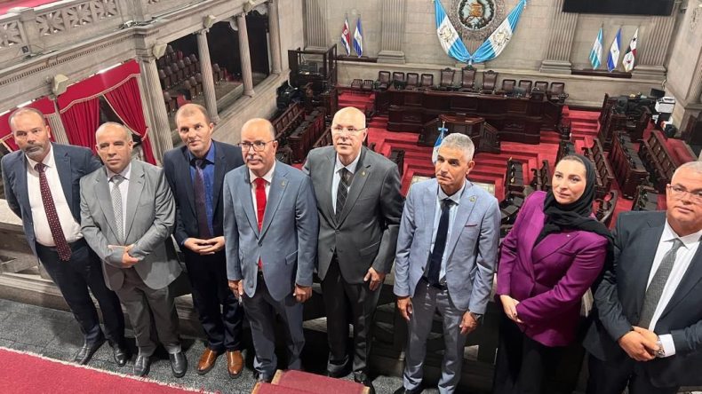 وفد برلماني جزائري يقوم بأول زيارة رسمية إلى كونغرس غواتيمالا