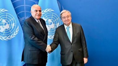 Attaf discusses with Guterres the challenges facing the United Nations organization