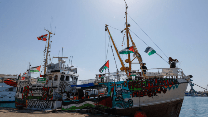 أحزاب جزائرية تدعو المجتمع الدولي إلى حماية أسطول “الصمود” العالمي