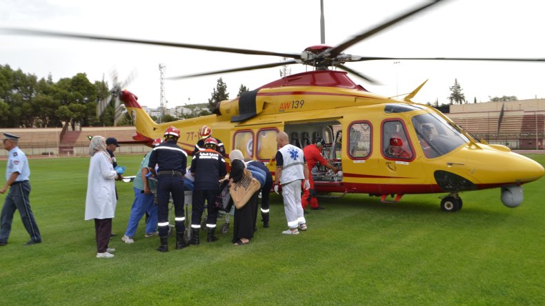 إجلاء جوي لمريضة في حالة حرجة من باتنة إلى البليدة (صور)