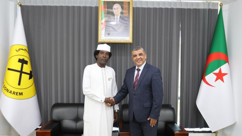 لقاء جزائري – تشادي لرسم خارطة طريق للتعاون المنجمي