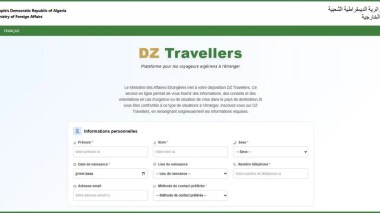 Le MAE annonce le lancement officiel du portail électronique “DZ Travellers”