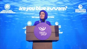 زوجة أردوغان تتحدث عن تكلفة الماء في غزة.. هذا ما قالته!