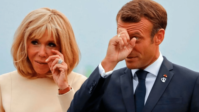 لإسكات شائعات التحول الجنسي.. ماكرون وزوجته يلجآن للأدلة المصورة!