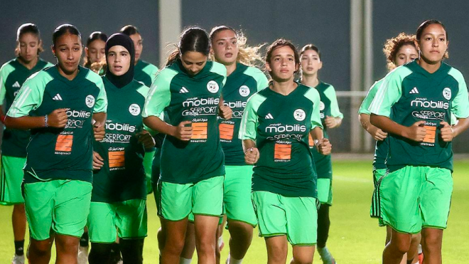المنتخب الوطني لأقل من 20 سنة إناث يواصل تحضيراته لمواجهة السنغال