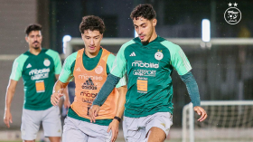 بالصور.. آخر حصة تدريبية لـ”الخضر” قبل التنقل لمواجهة غينيا