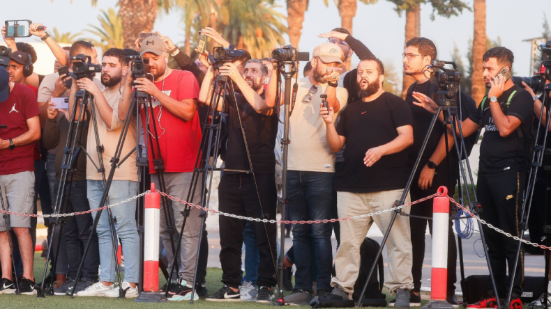 منطقة مختلطة للاعبي المنتخب الوطني هذا الأربعاء