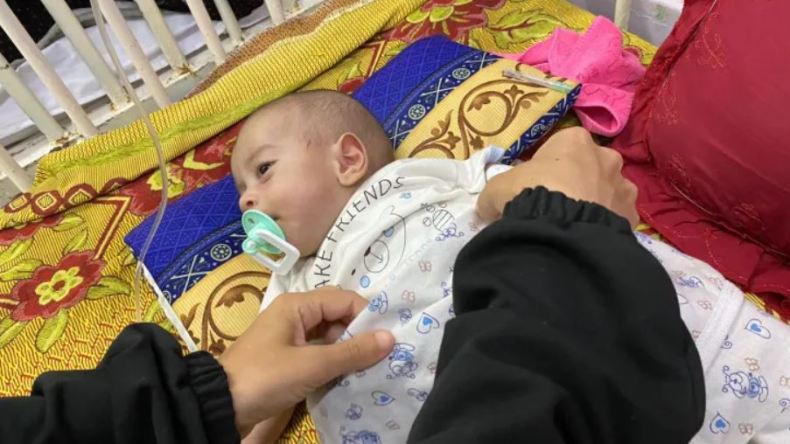 حالة كارثية لأطفال رضع بمستشفيات غزة
