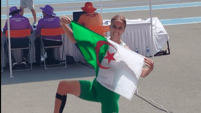 ليندة حمري تهدي الجزائر ميدالية برونزية في القفز الطويل