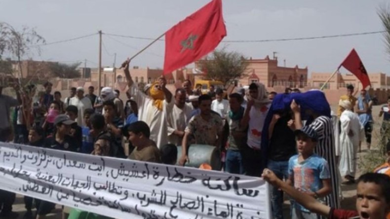 المخزن يروي عطشه بطاقة مسروقة من الصحراء الغربية المحتلة