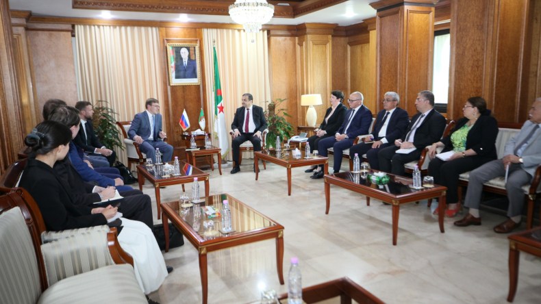 مباحثات جزائرية روسية في هذه المجالات