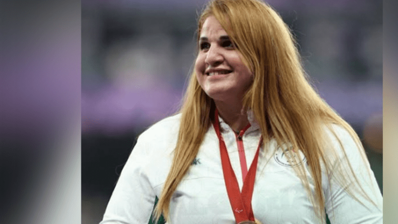 الجزائرية صايفي تتوّج بالذهب في بطولة العالم لذوي الإحتياجات الخاصة