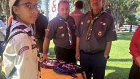 قافلة لتوزيع المحافظ المدرسية بالمناطق النائية