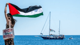 هكذا يتأهب الصهاينة للسيطرة على أسطول الصمود في عرض البحر!