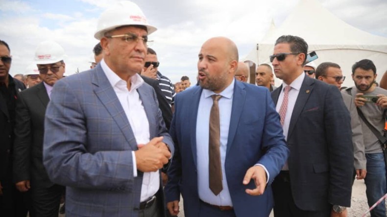 جلاوي يتفقد مشروع الخط المنجمي الشرقي وهذا ما أمر به