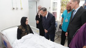 انحراف حافلة ببومرداس .. بداري يطمئن على صحة الطلبة