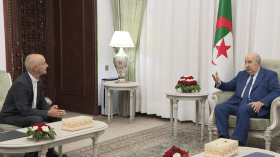 الرئيس تبون يستقبل أسقف الجزائر الكاردينال جون بول فيسكو