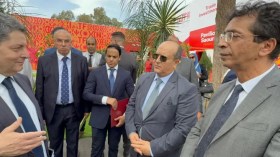 الوزير الأول بالنيابة يتفقد التحضيرات لمعرض التجارة البينية الإفريقية 2025