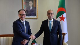 شايب يستقبل الأمين العام لاتفاقية لاهاي للقانون الدولي الخاص