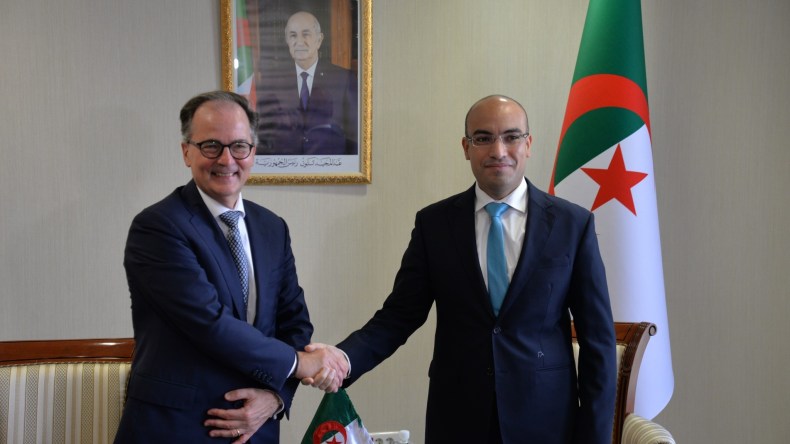 شايب يستقبل الأمين العام لاتفاقية لاهاي للقانون الدولي الخاص