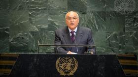 عطاف يجدد دعوة الجزائر لتمكين فلسطين من العضوية الكاملة بالأمم المتحدة