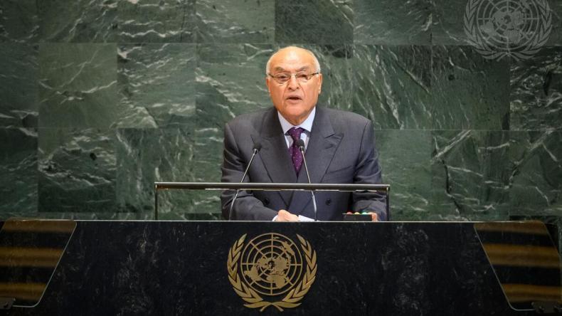 عطاف يجدد دعوة الجزائر لتمكين فلسطين من العضوية الكاملة بالأمم المتحدة