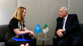 عطاف يلتقي مع مديرة المنظمة الدولية للهجرة تحضيرا لزيارتها إلى الجزائر