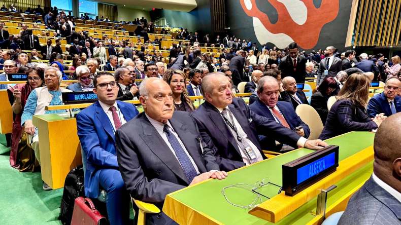 عطاف يشارك في الجلسة الافتتاحية للنقاش العام للجمعية العامة للأمم المتحدة