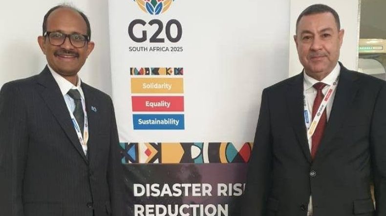 سعيود يلتقي الممثل الخاص للأمين العام للأمم المتحدة للحد من مخاطر الكوارث