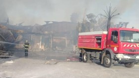 الحماية المدنية: إخماد حريق شبّ في شركة بالدار البيضاء