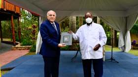 رسالة خطيّة من الرئيس تبون إلى نظيره الأوغندي