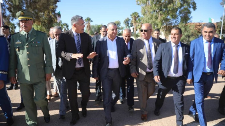 جلاوي يعطي إشارة إنطلاق مشروع تطوير مطار المشرية