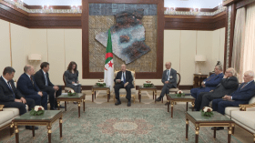 رئيس الجمهورية يستقبل وزير خارجية بيلاروسيا