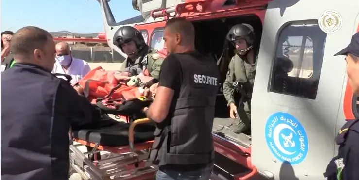Opération d’évacuation sanitaire urgente d’un passager britannique au large de Skikda