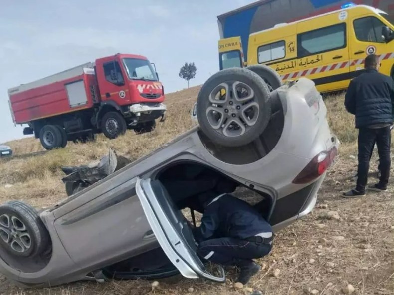 Accidents de la route: 3 morts et 541 blessés en 48 heures
