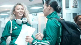 بالصور.. المنتخب الجزائري للسيدات يصل إلى دوالا تحسبا لمواجهة الكاميرون