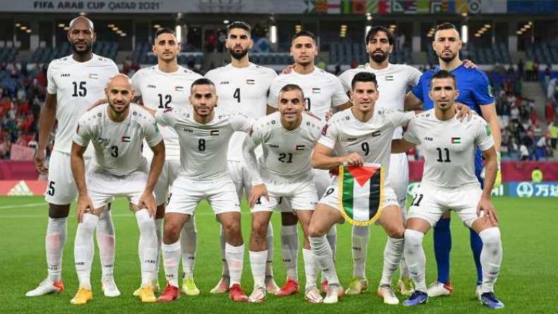 22 لاعبا فلسطينيا يستعدّون لِمواجهة المنتخب المحلي